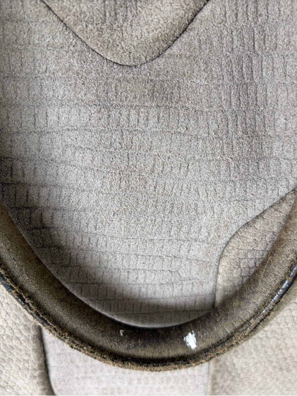 Yves Saint Laurent Grey Suede Handbag - Picture 11 of 16